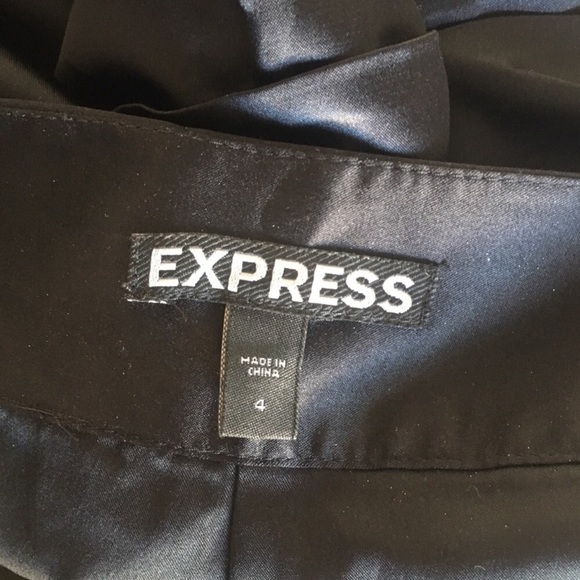 Express satin pleated mini skirt - Picture 6 of 7